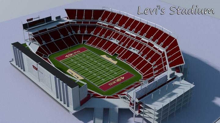 levi's stadium3d 지도