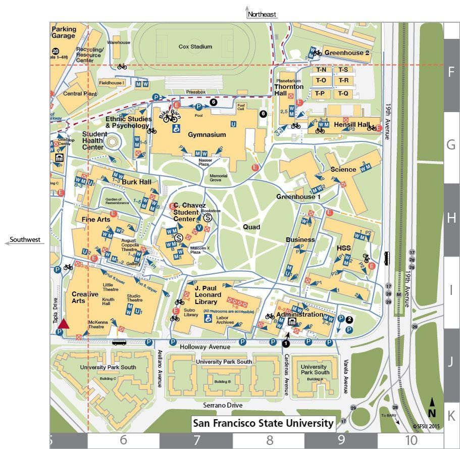 지도 SFsu