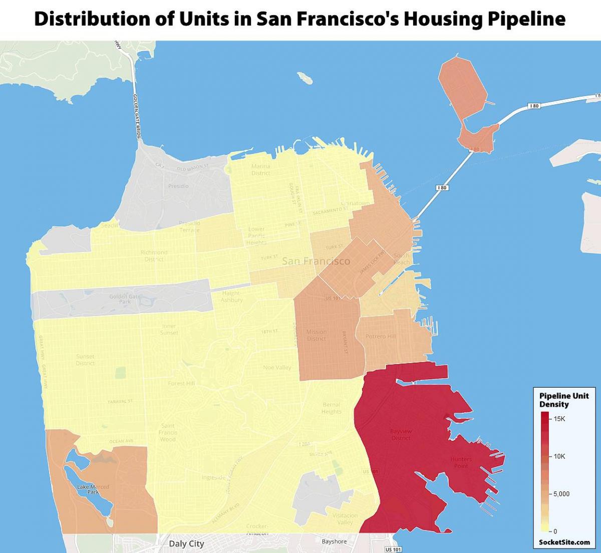 샌프란시스코 공공 주택 지도