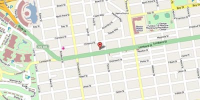 지도 lombard street San Francisco