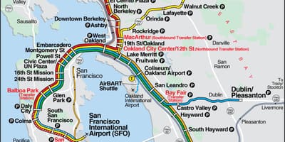 바트 맵 SFO