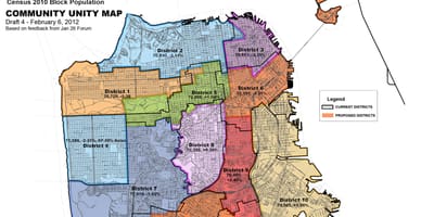 샌프란시스코 지도 district