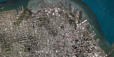 샌프란시스코 지도 satellite