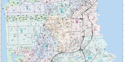 지도 SFar district