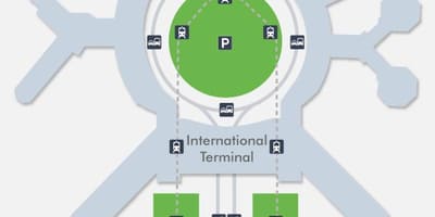 지도 SFO airport terminal1